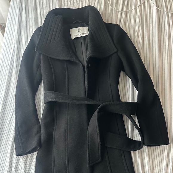 Aritzia Jackets & Blazers - Aritzia Long Connor Coat 2xs black